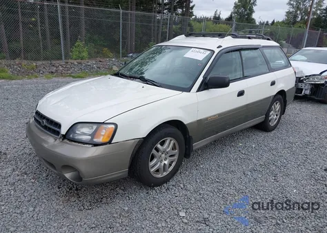 2001 Subaru Outback z USA, uszkodzony, nr VIN 4S3BH675717633738